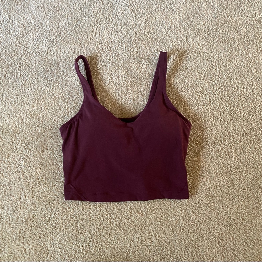 Lululemon Align Tank Garnet Size 4